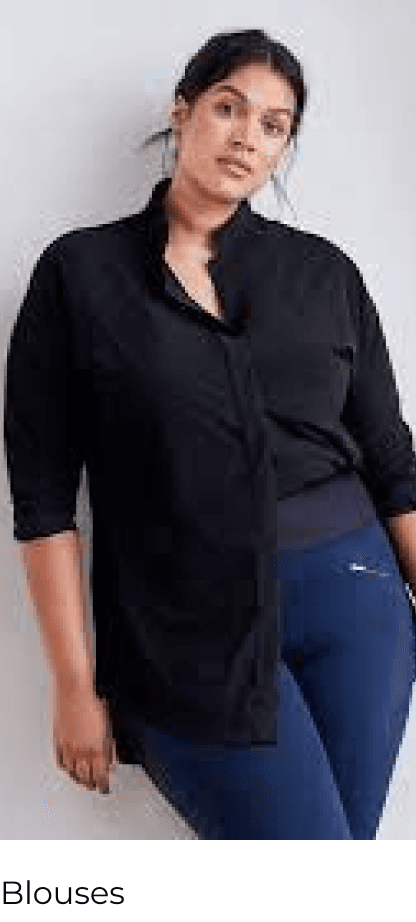 Plus size tops and blouses