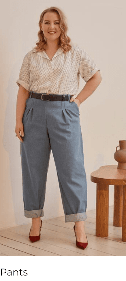 Plus size pants