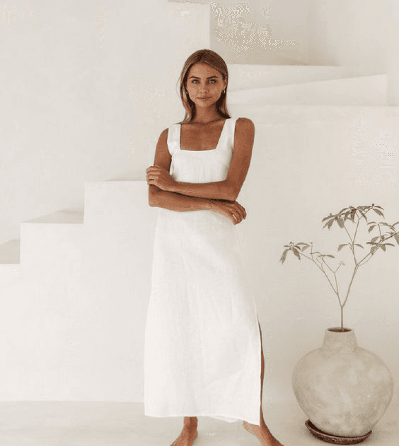 Modimal garment crafted from thoughtful materials