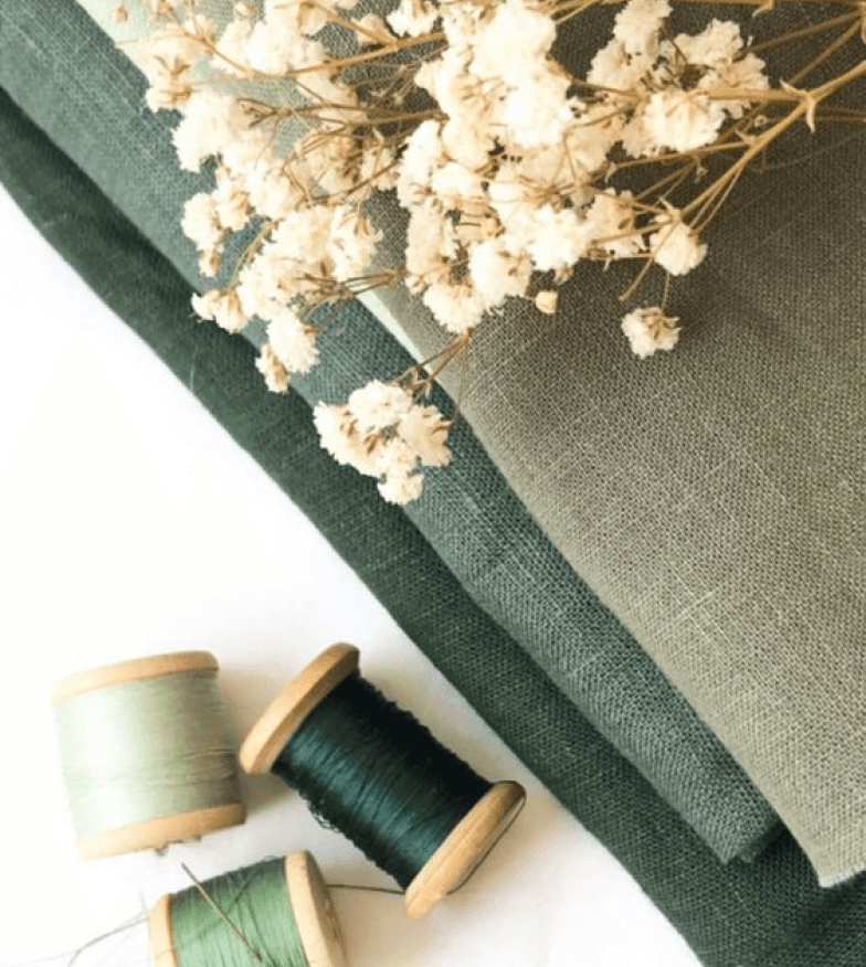 Sustainable Modimal fabrics and natural materials